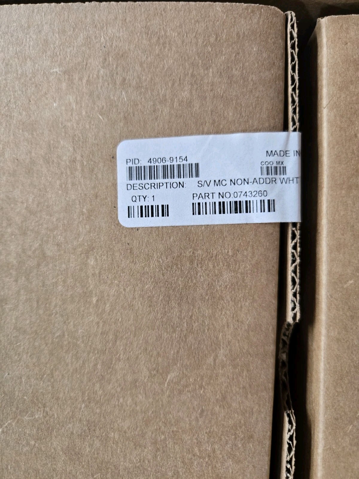 Simplex - 4906-9154 Speaker Strobe (White) 1ea New (In Stock!)