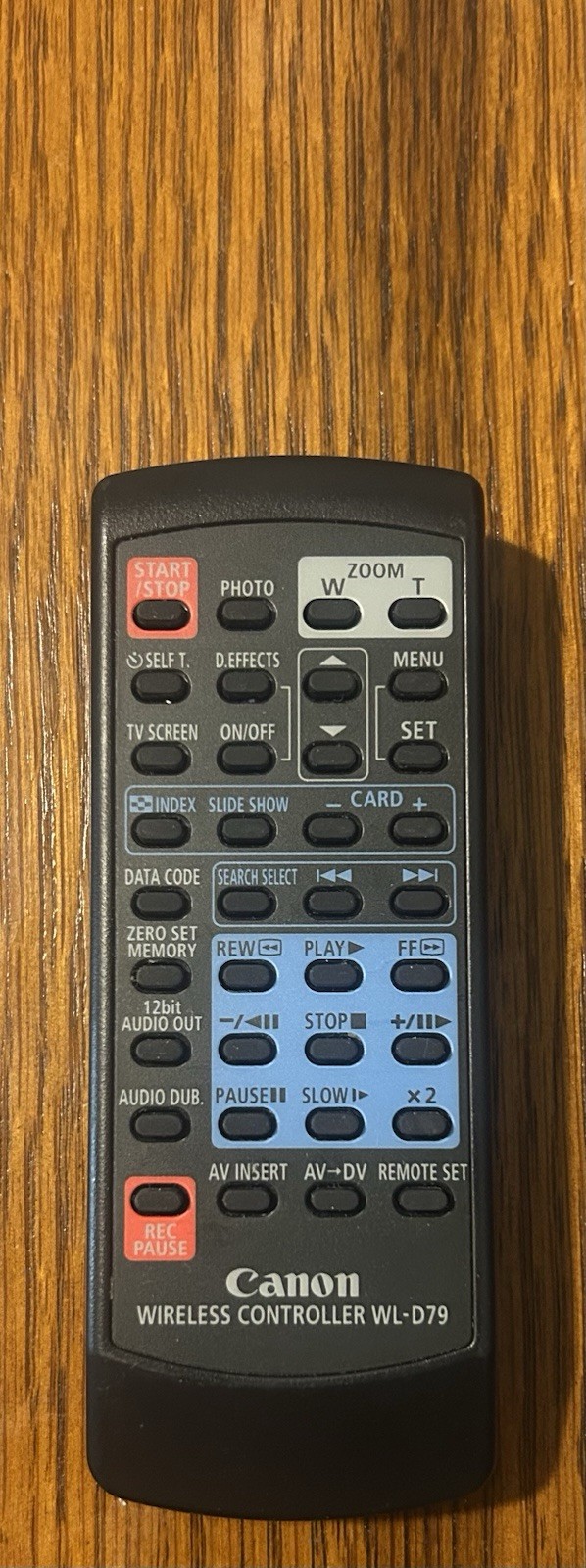 Canon Wireless Remote Control WL-D79 for Canon Camera, Black