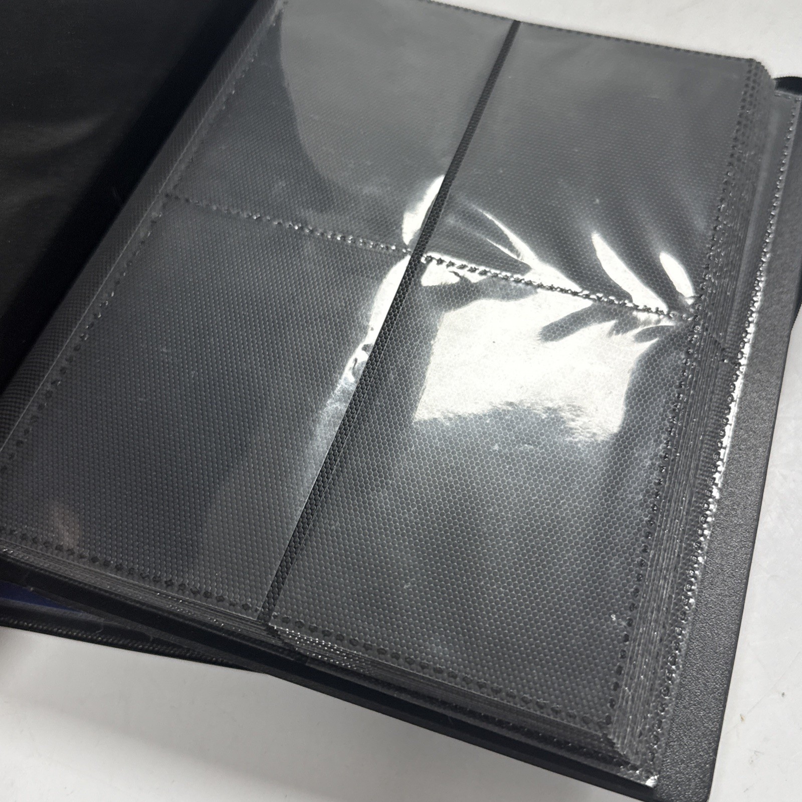 Ultra Pro Pro-Binder Small Black & Blue 4 pocket Binders 20 pg each