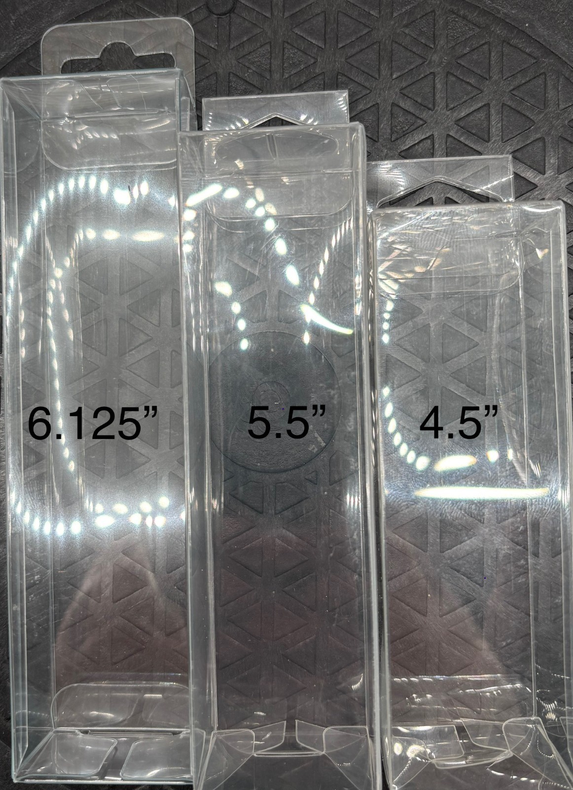 Fishing Lure Tackle Clear Plastic Package PET Box for Bait Crafts