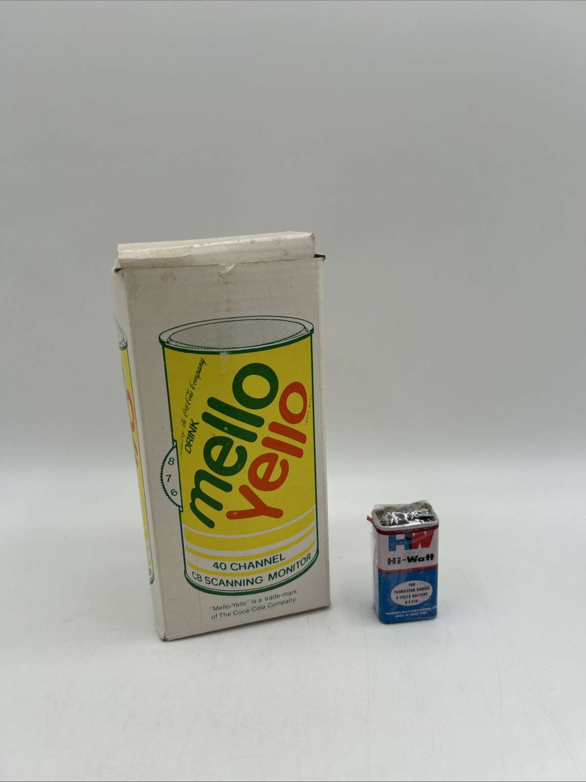 VTG Mello Yello 40 Channel CB Scanning Monitor UNTESTED Complete w/ Paper & Batt