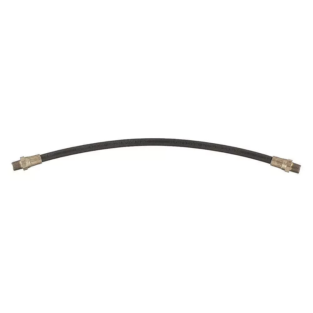 Lincoln 71512 - 12" Length - Whip Hose Extension - 1/8" NPT Male 3000 PSI