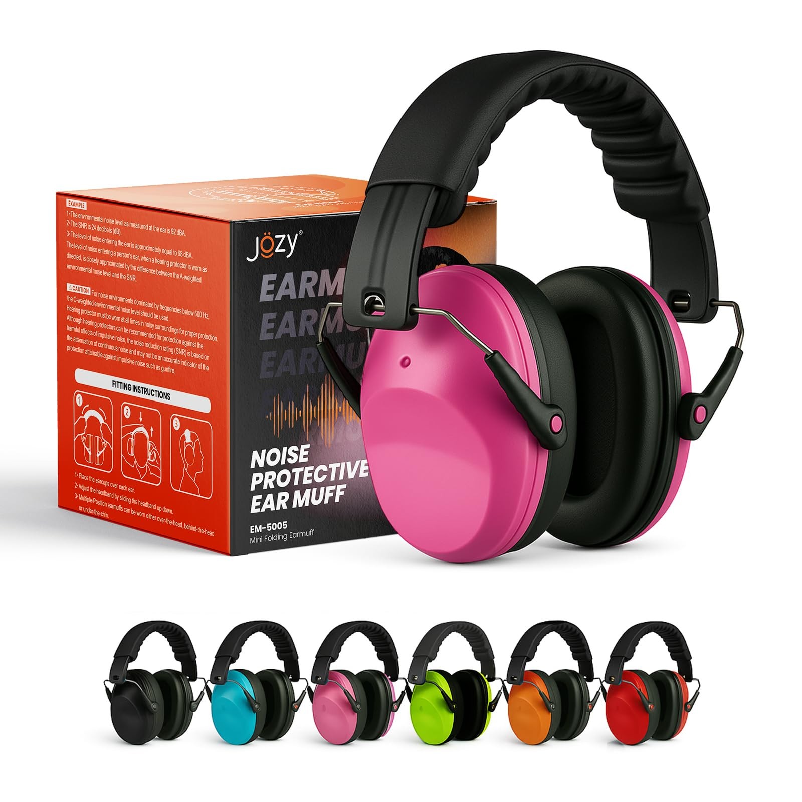 Noise Canceling Headphones for Kids, SNR 26dB Ear Protection for Autism, Sound