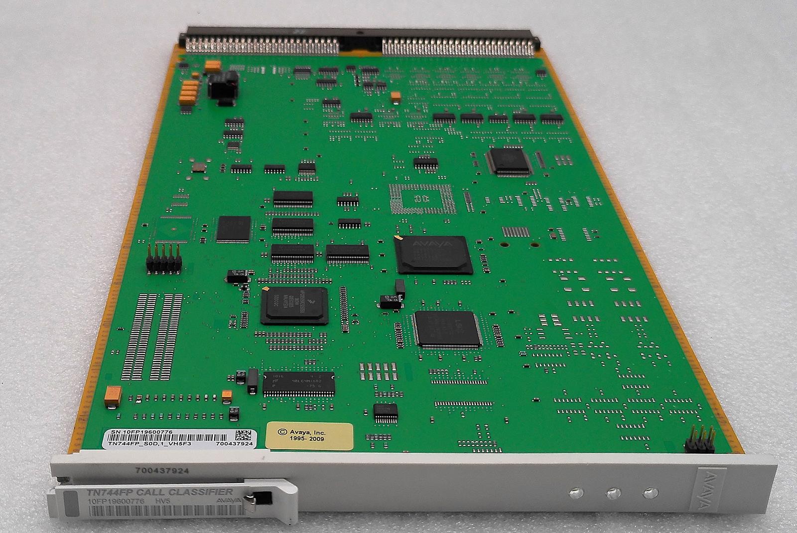 AVAYA TN744FP CALL CLASSIFIER HV5 700437924 8-PORT CIRCUIT BOARD