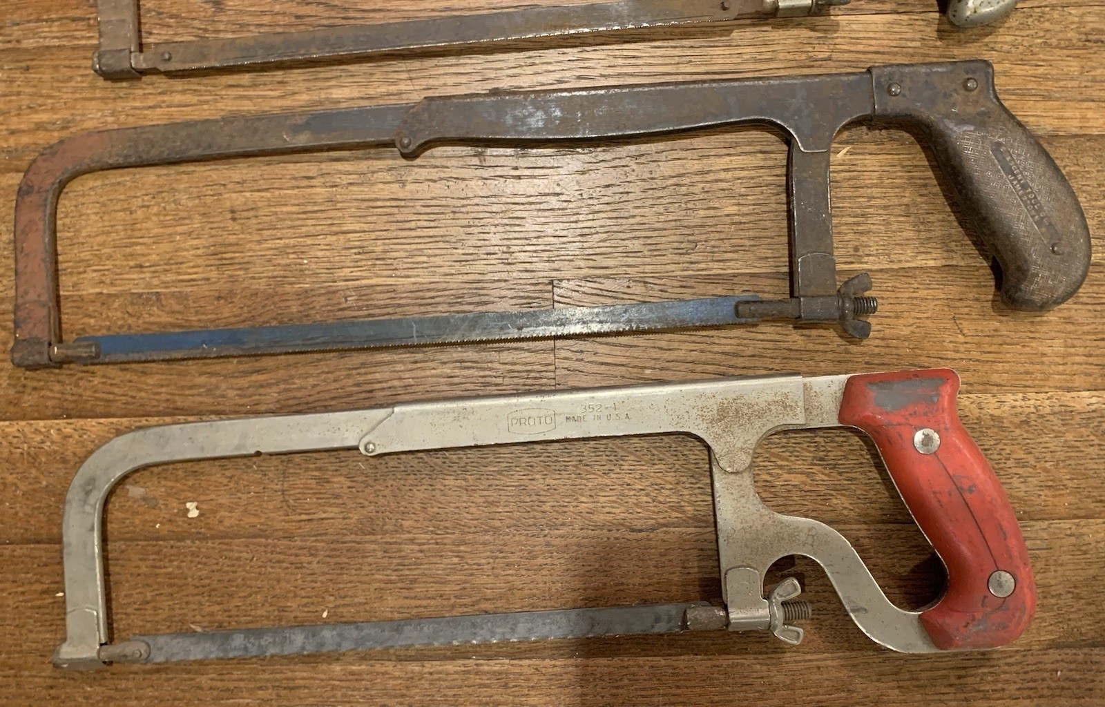 Hack Saw Collection Of Four Saws - Crescent Tool, Nicholson, Proto