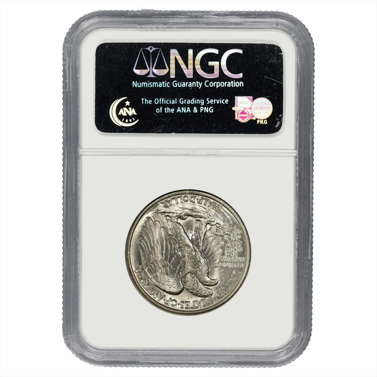 1937 Walking Liberty Half Dollar 50C NGC MS 64