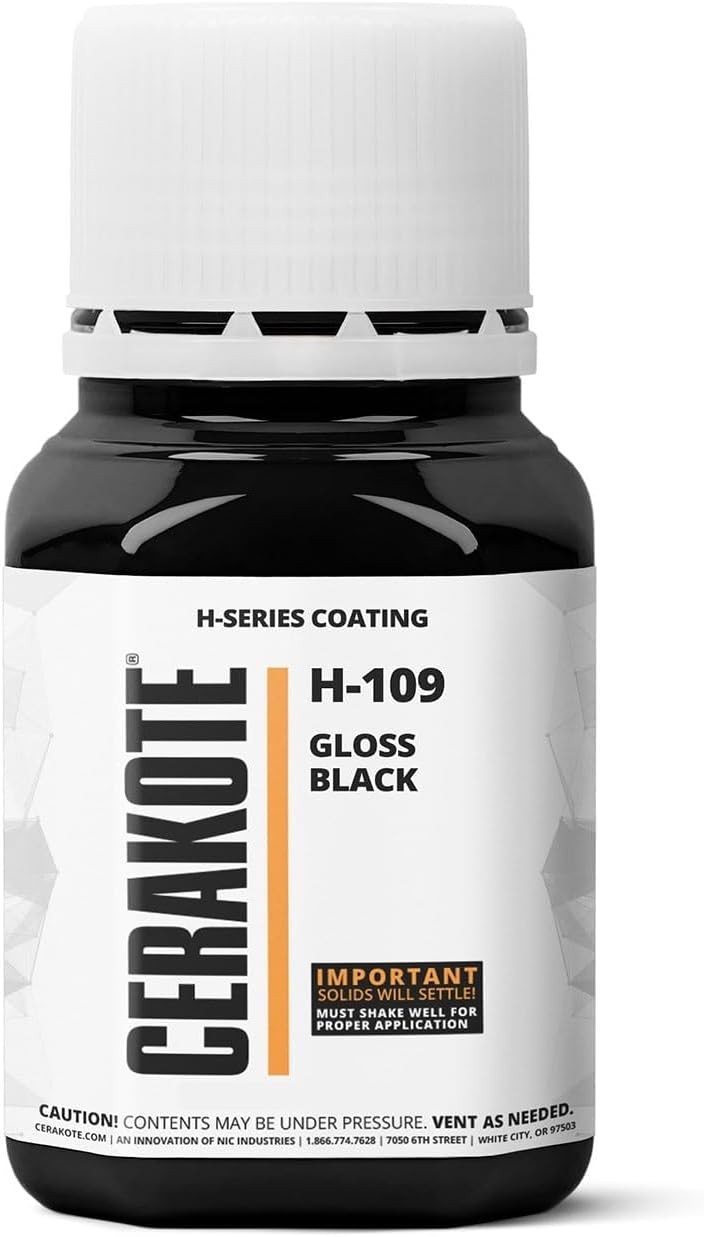 Cerakote H-Series Oven Cure H-109P Gloss Black (16oz) Part B