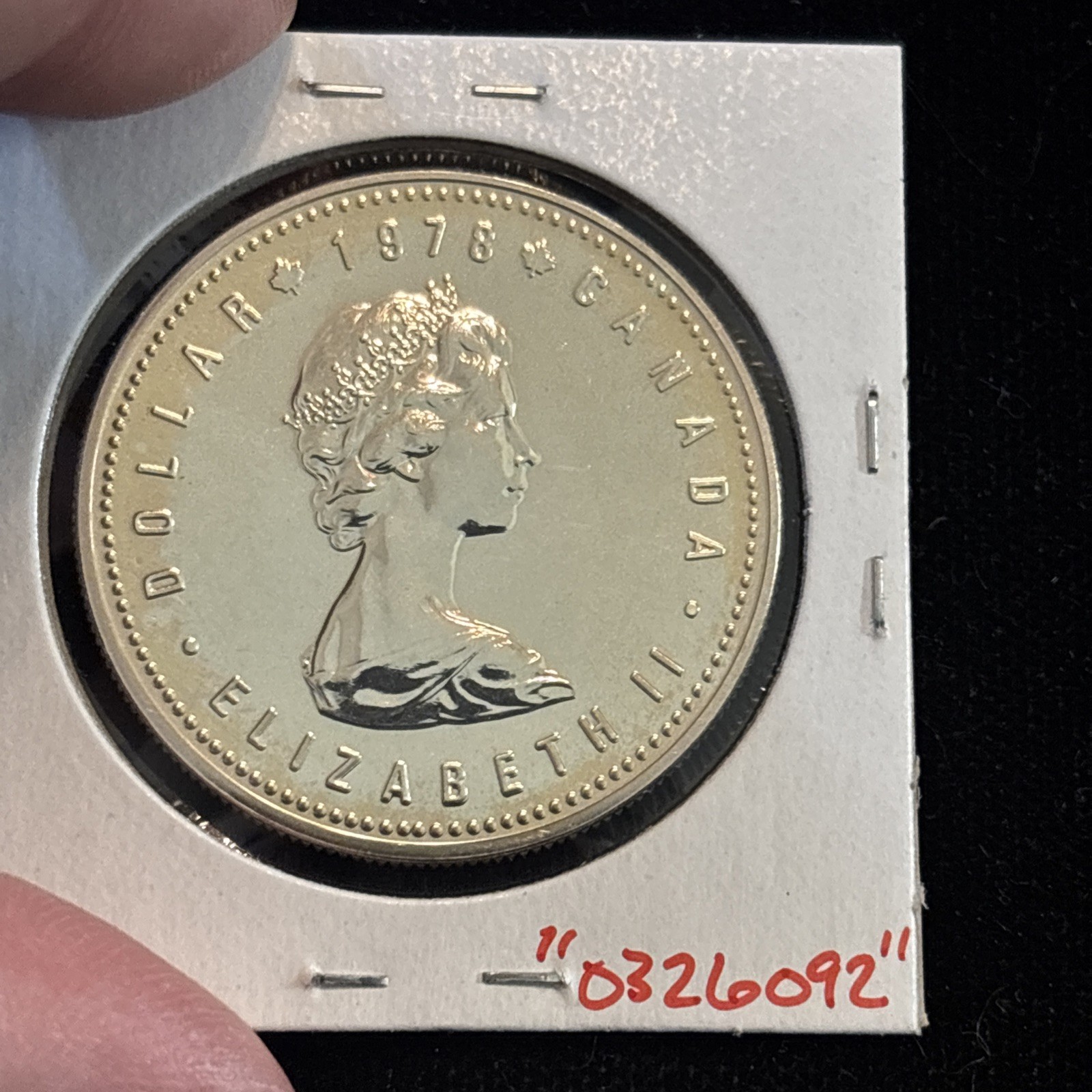 1978 Canada Silver Dollar Edmonton Games Proof “0326092” Canadian $1