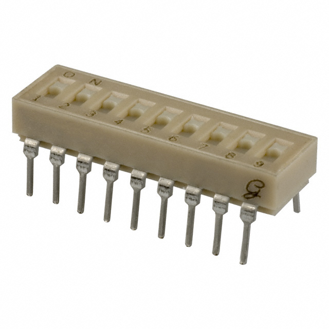 GRAYHILL 90B09S SWITCH SLIDE DIP SPST 25MA 24V **NEW** Qty.2