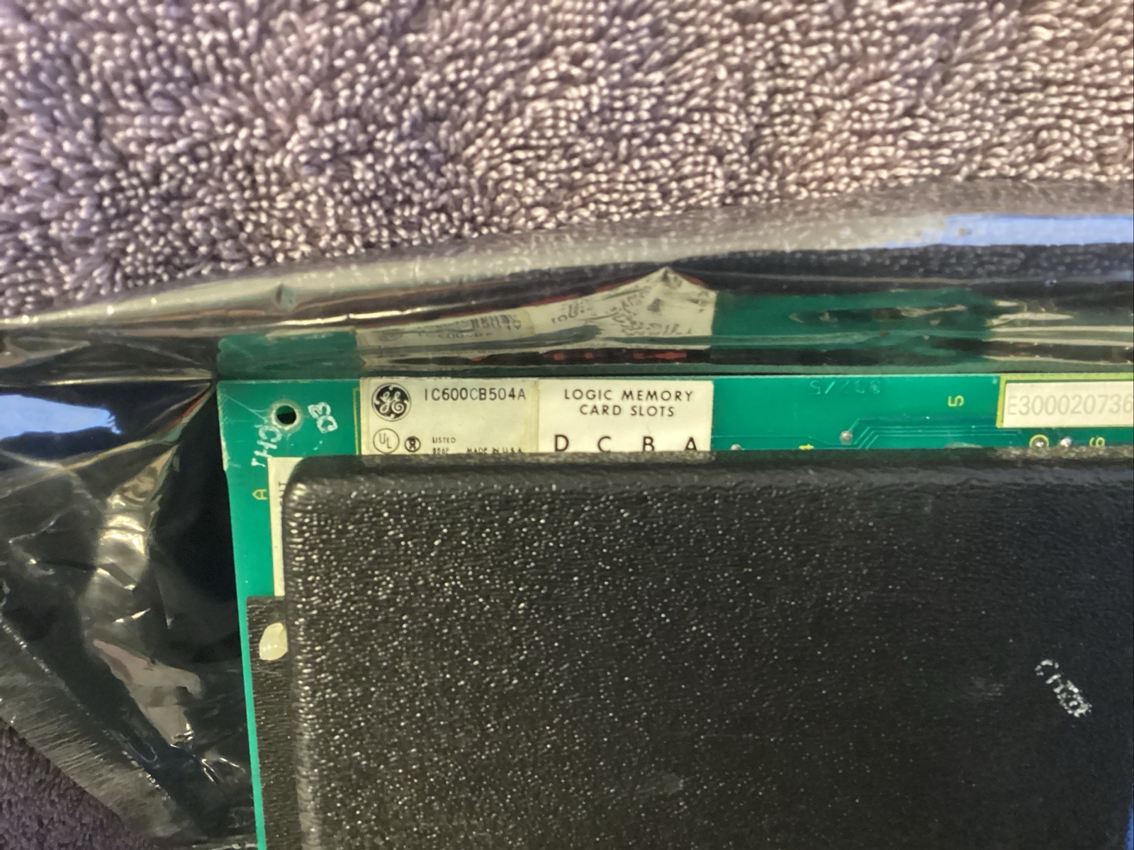 GENERAL ELECTRIC..IC600CB504A…INTERNAL MEMORY CONTROL….NOS 😀