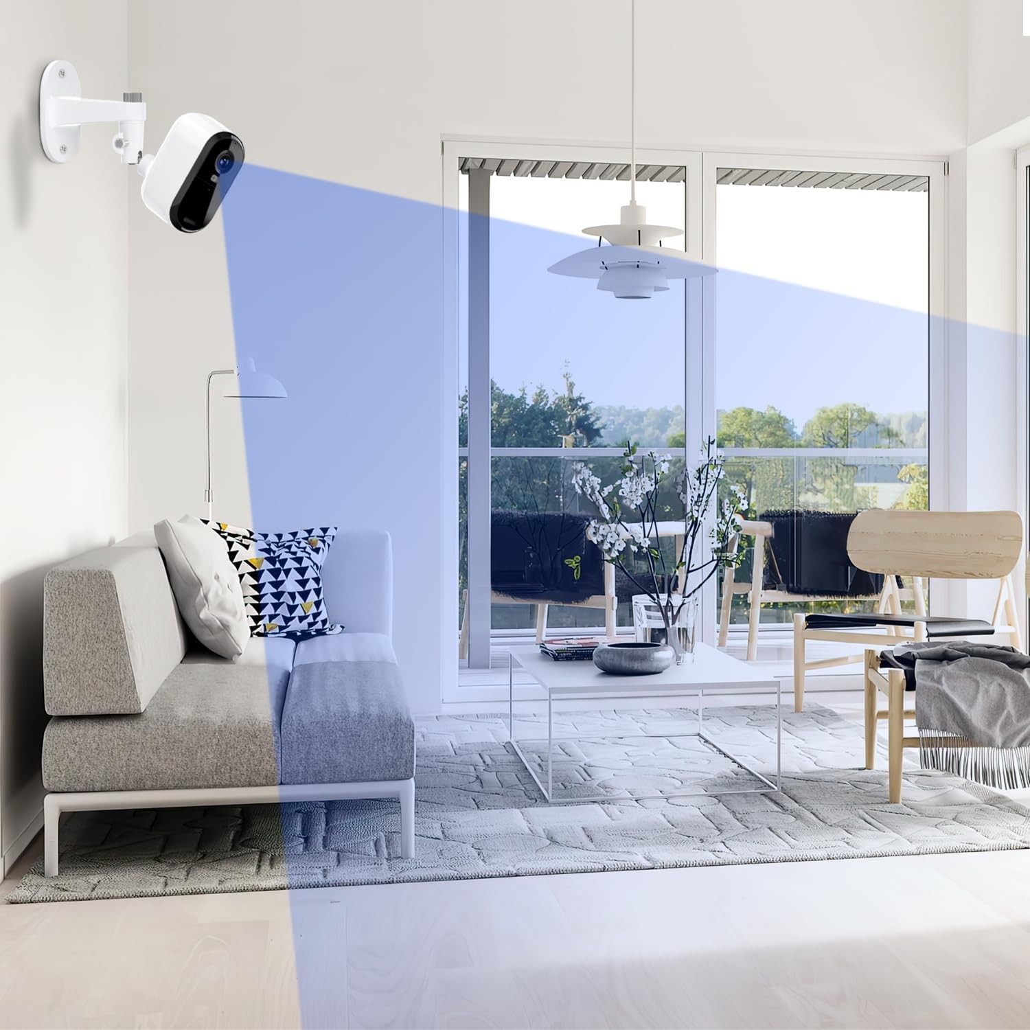 Water-Resistant Wall Mount for Arlo Cameras - 360° Adjustable, Easy Installation