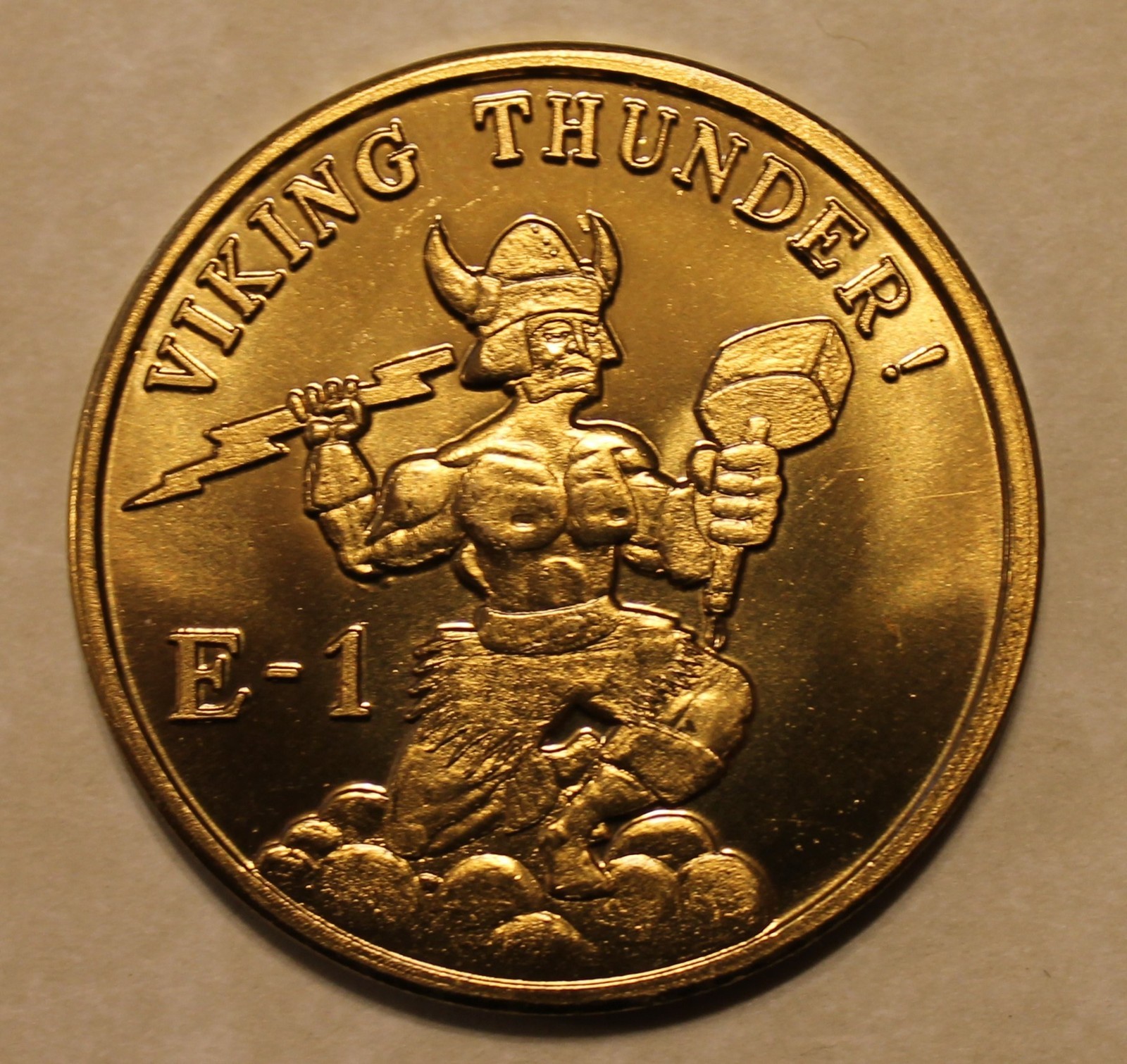 West Point Company E-1 Vikings U S Military Academy Army Challenge Coin