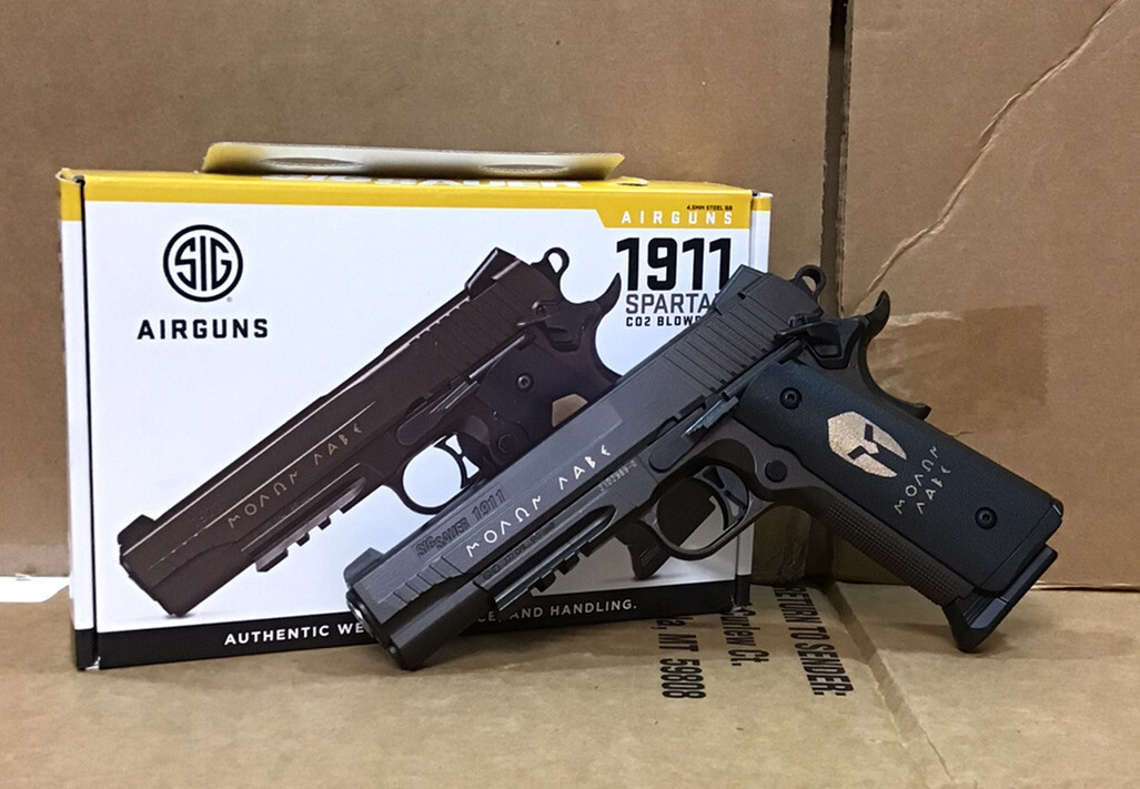 SIig Sauer 1911 Spartan .177 caliber CO2 BB Pistol S4