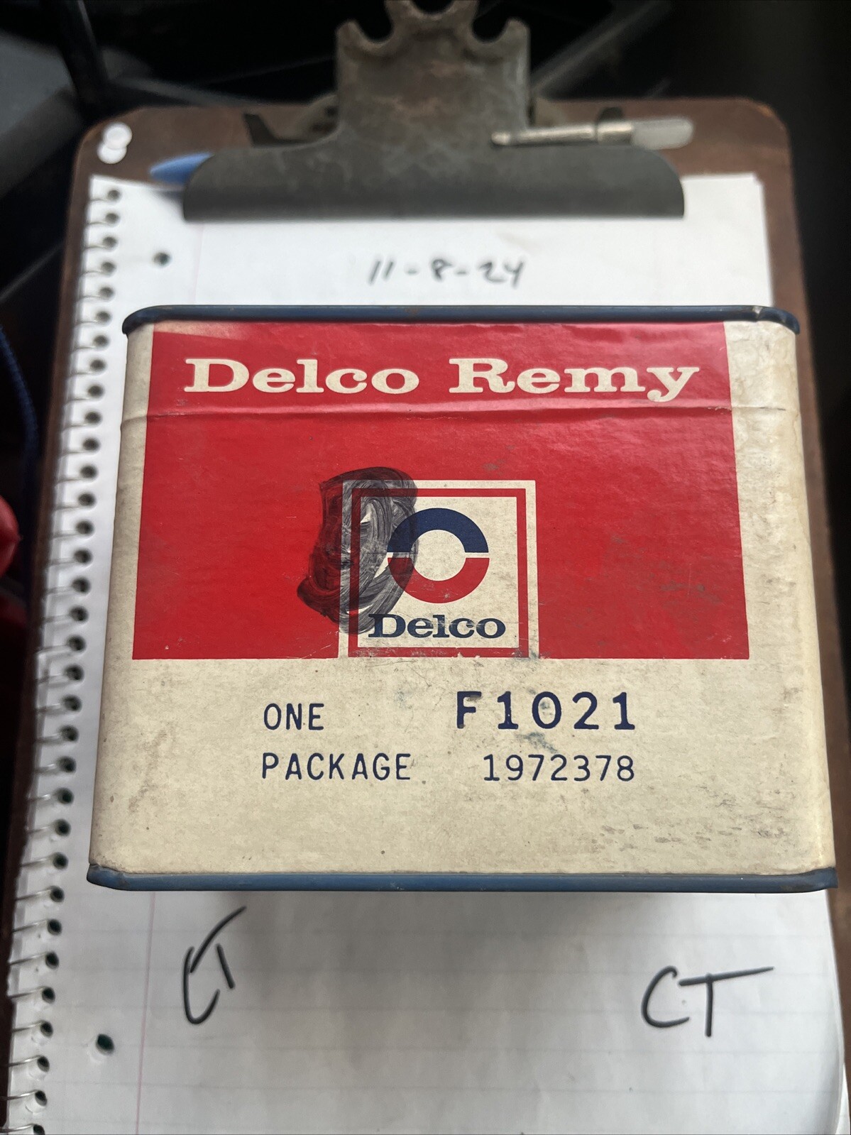 Vintage NOS Delco Remy Distributor Cap-Rotor F1021 / 1972378 Sealed Original Box