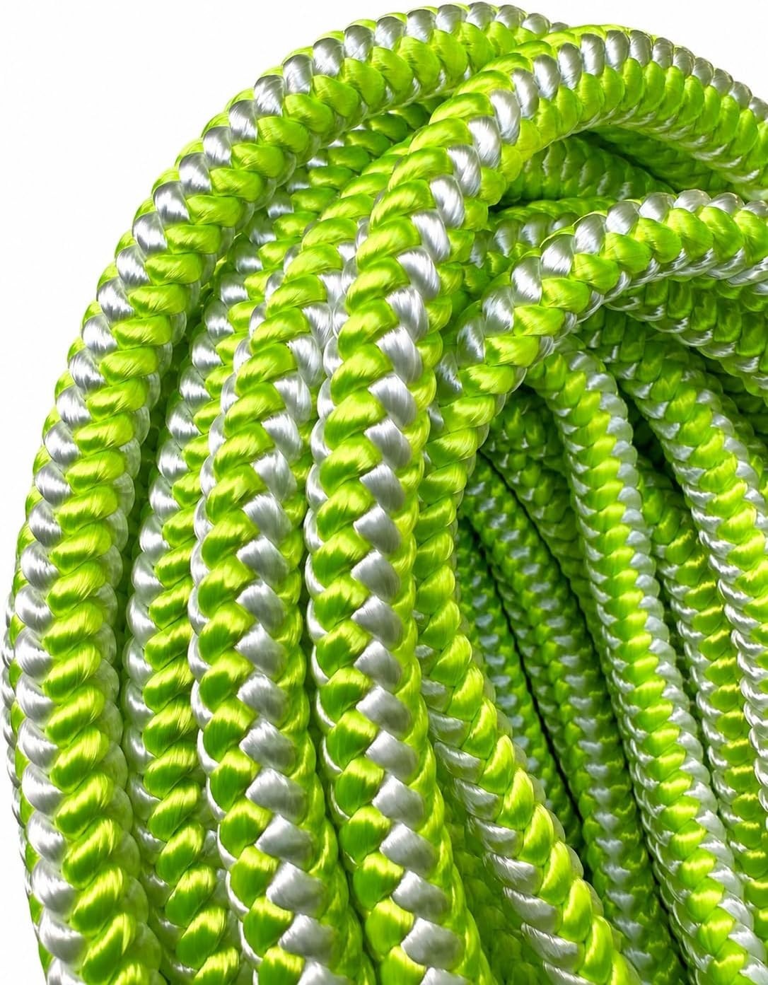 7/16" x 200ft ASTM D6775 Tested 12-Strand Polyester Static Rope 5,000 lb MBL