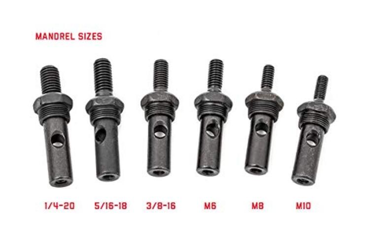 10-Piece Nutsert Tool Kit | Quick Change Mandrel Set - 10583