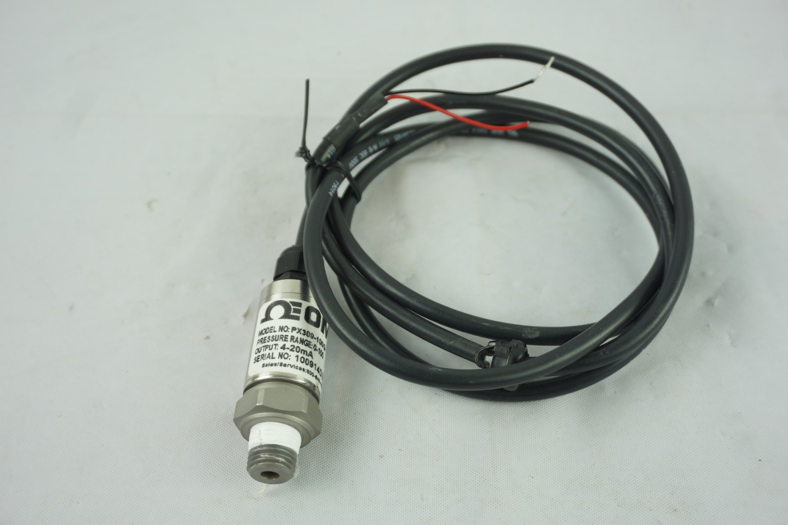 Omega PX309-100GI - Stainless Steel Pressure Transducer, General Purpose, Gauge,