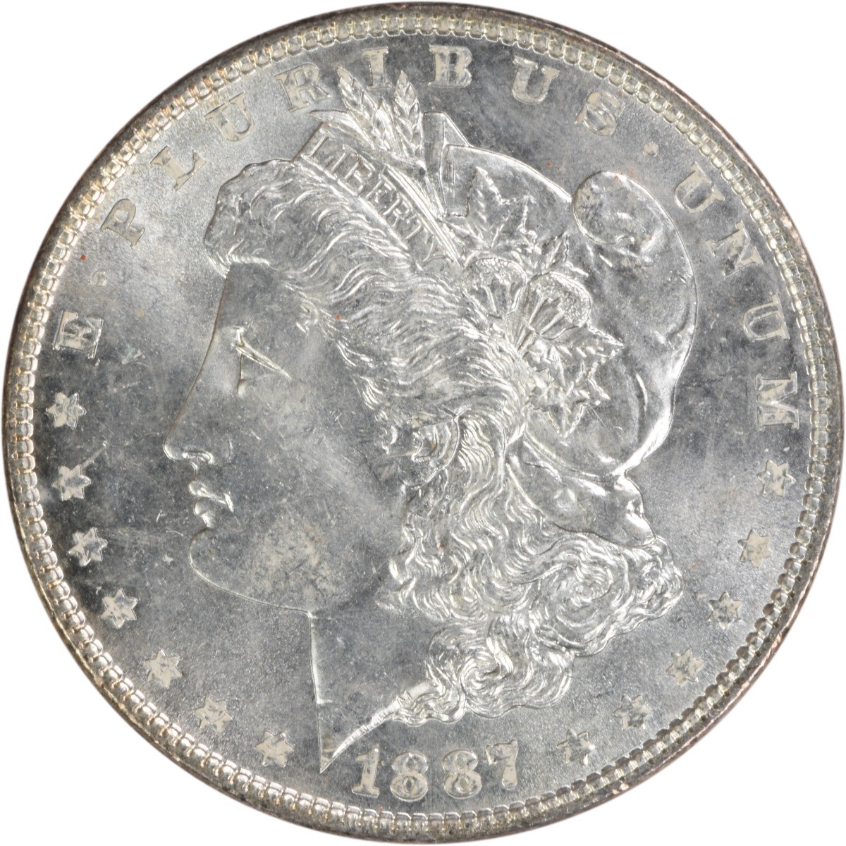 1887 Morgan Silver Dollar Choice BU Uncertified #605