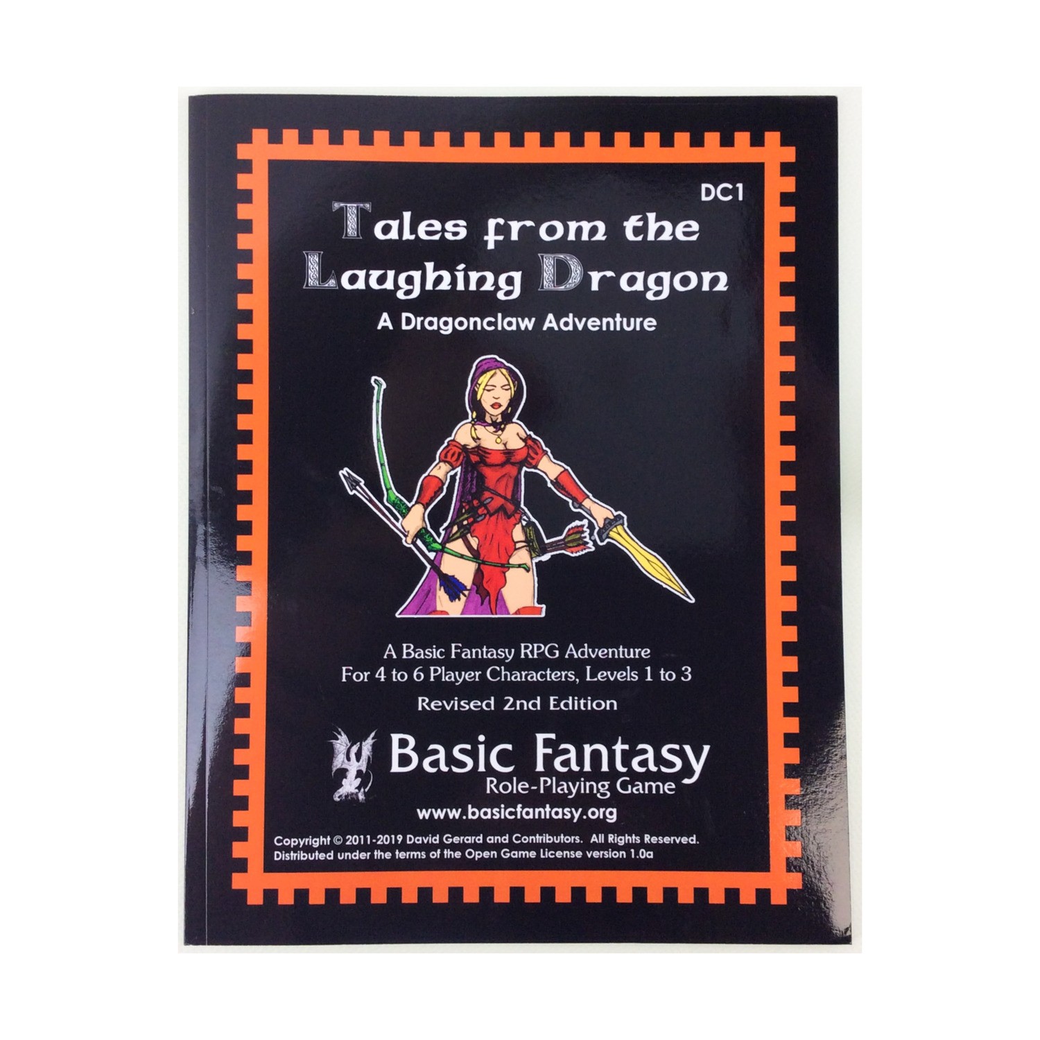 Chris Gonnerman d20 RPG Tales from the Laughing Dragon (2nd Ed) EX
