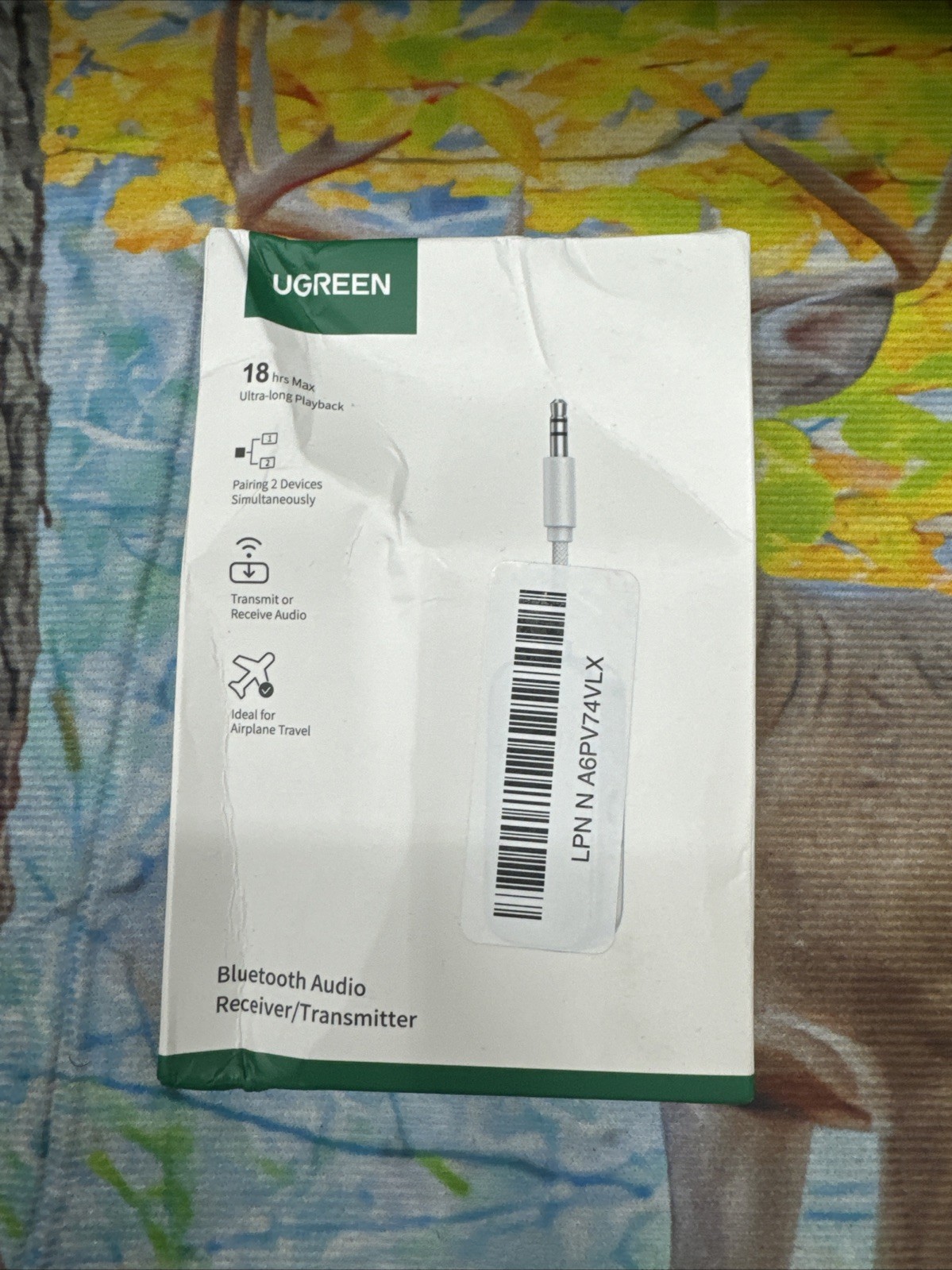 UGREEN Bluetooth Receiver Audio Adapter CM872