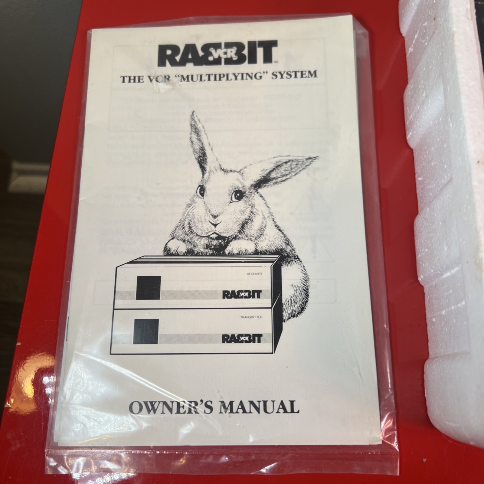 Vintage VCR Rabbit Multiplying System Audio Video Transmitter