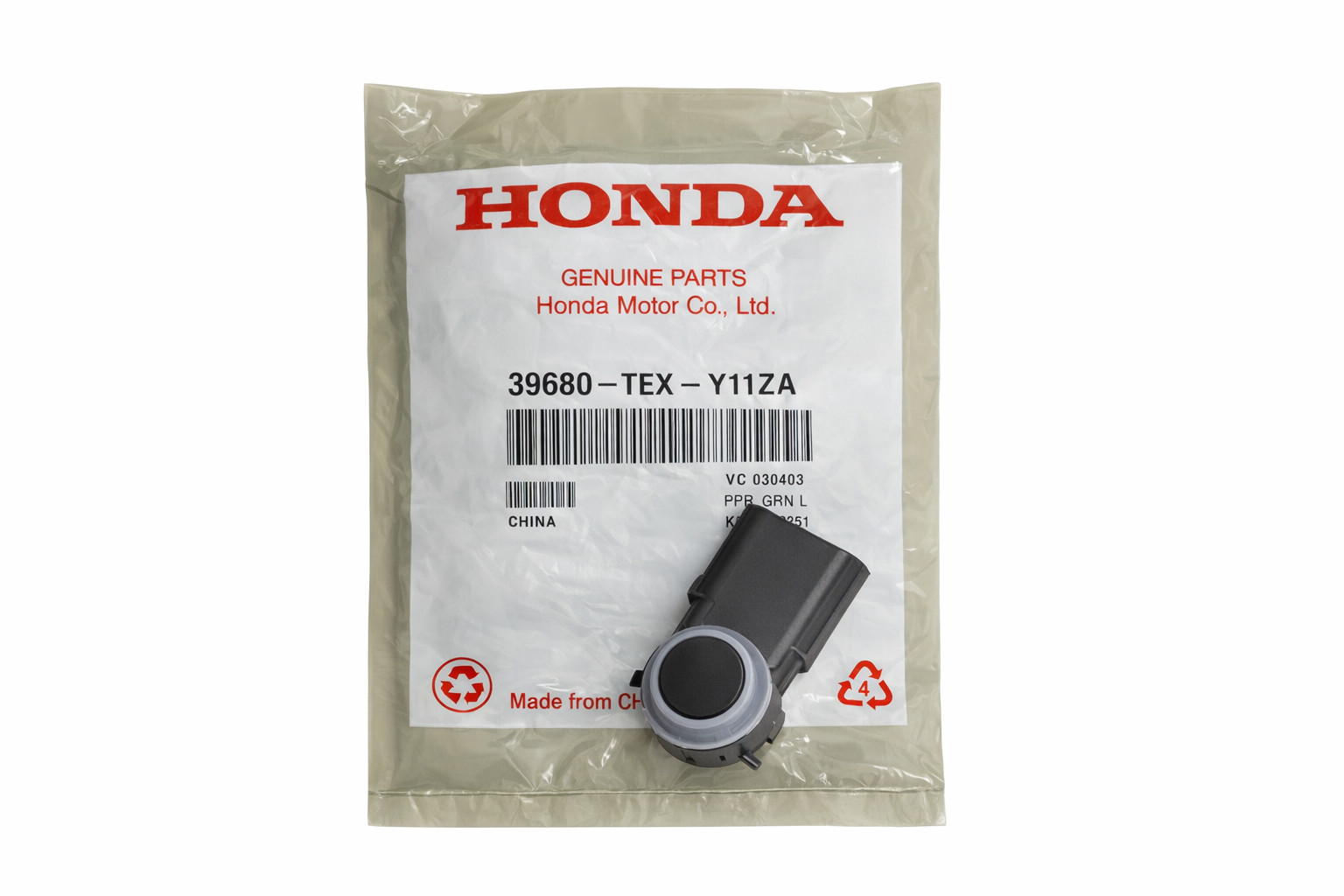 Genuine OEM Parking Aid Sensor For Honda Pilot 19-22 39680TEXY11ZA