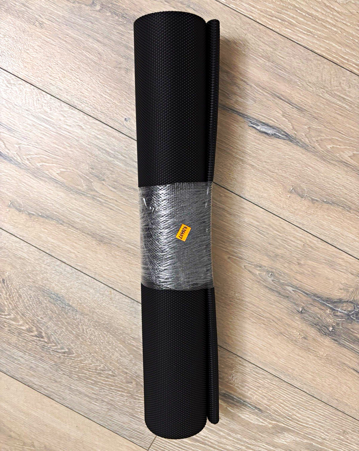 Black Non-Slip Foam Yoga Mat 72 x 24 in, 15mm Thick for Yoga & Training