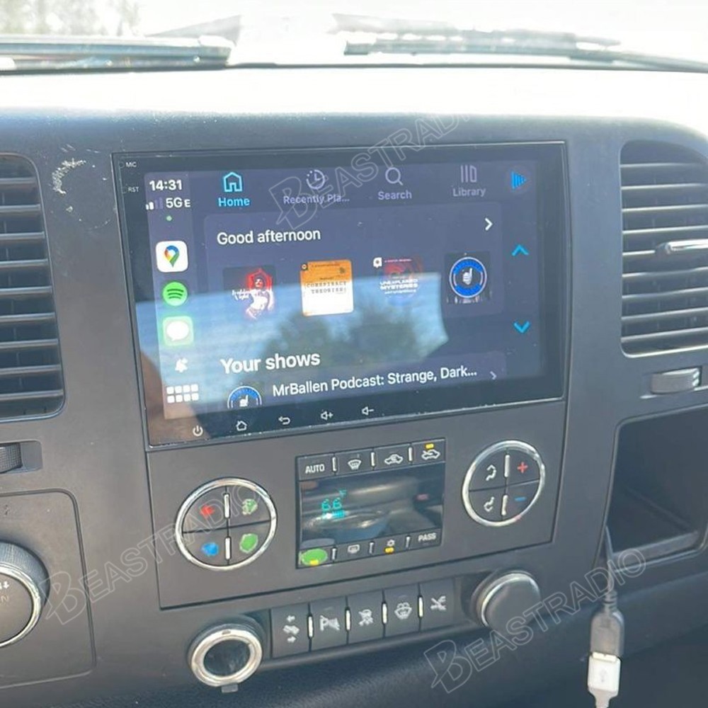 2+64G Car Radio Stereo For 2007-2013 Chevrolet Silverado Carplay Android 15 GPS