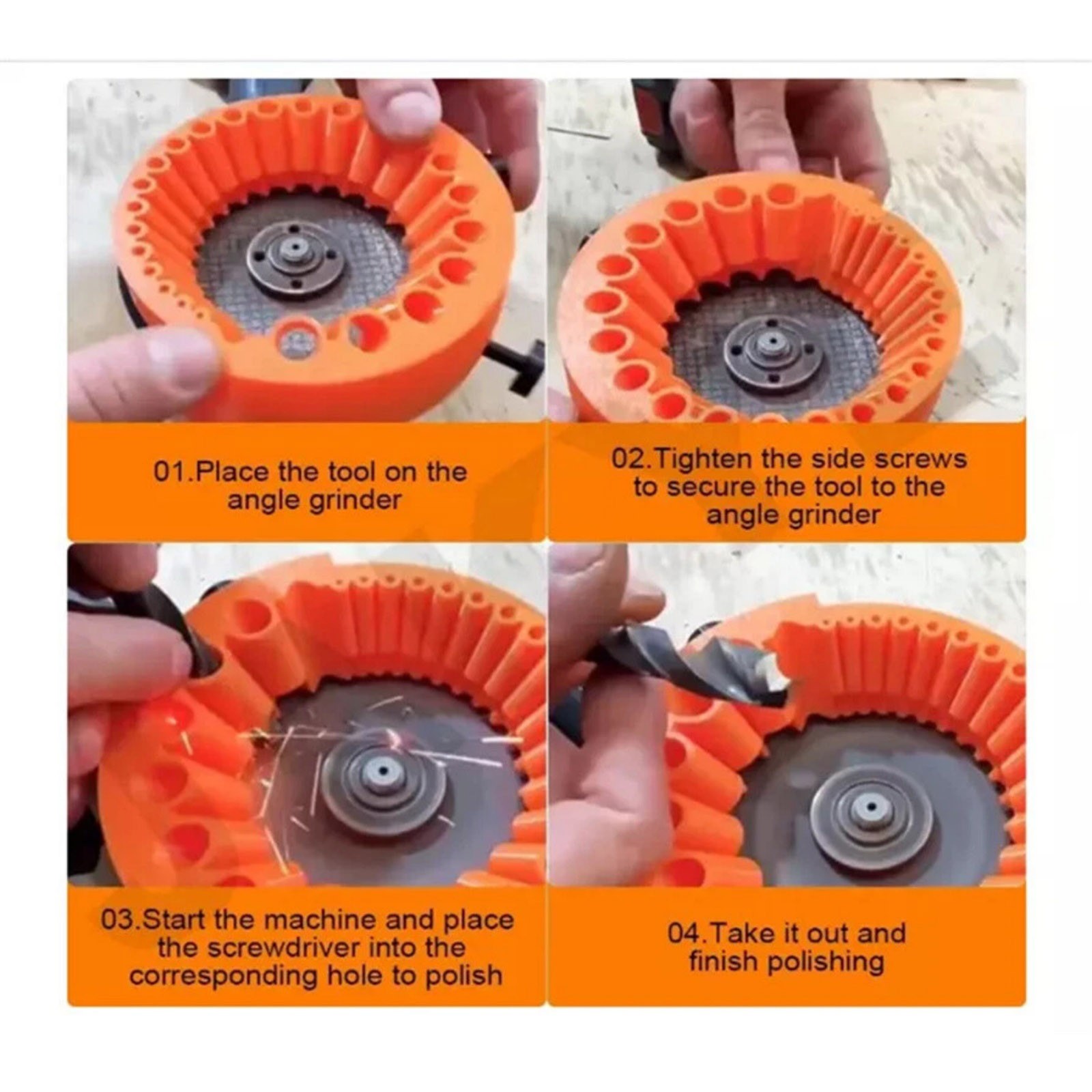 Drill Bit Sharpener Grinding Attachment for Power Drill, Old Bit Sharpening Tool