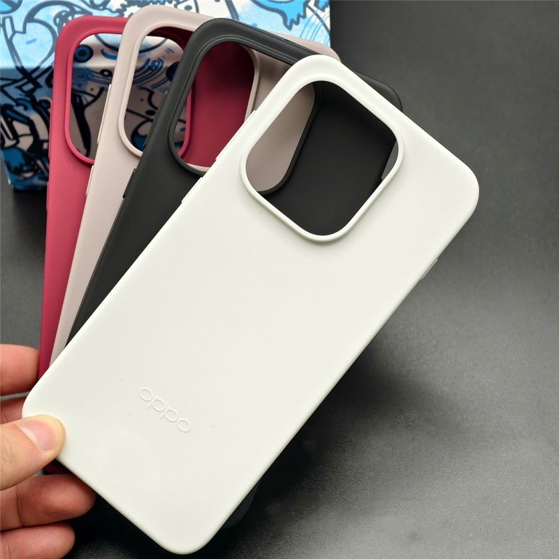 For OPPO Find X9 Original Case Ultra Thin Slim Soft Rubber Skin Matte Back Cover