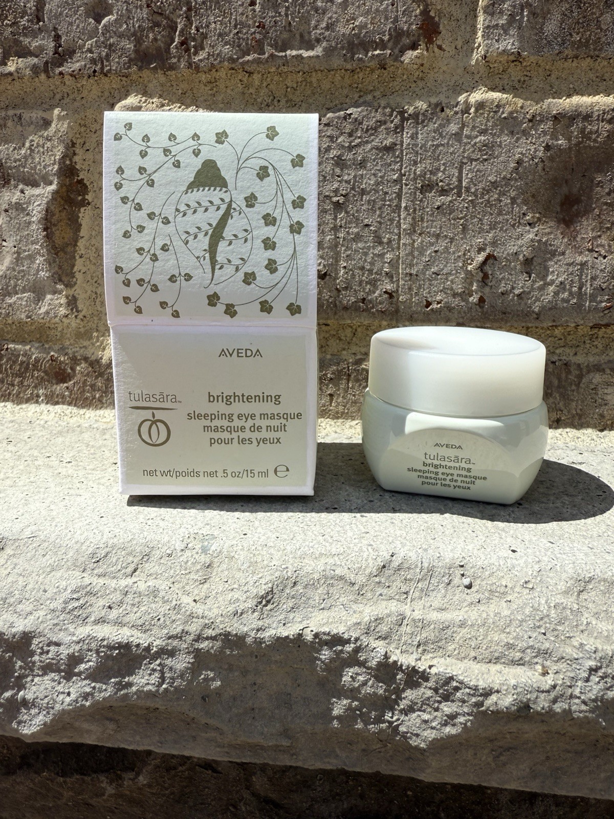 BRAND NEW IN BOX Aveda Tulasara Brightening Sleeping Eye Masque 15ml / 0.5oz