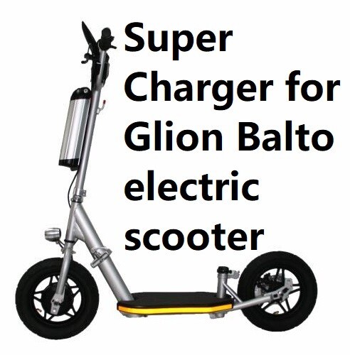🔥fast power supply battery Charger for glion balto x2 electric scooter bike