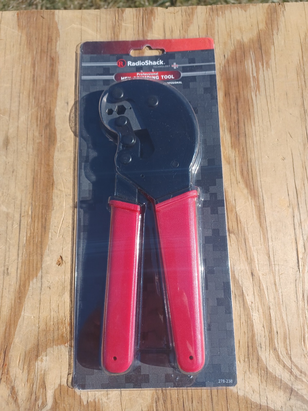 NOS RADIO SHACK 278-238 PROFESSIONAL HEX HAND CRIMPING TOOL RG58 RG59 RG6 RG6QS