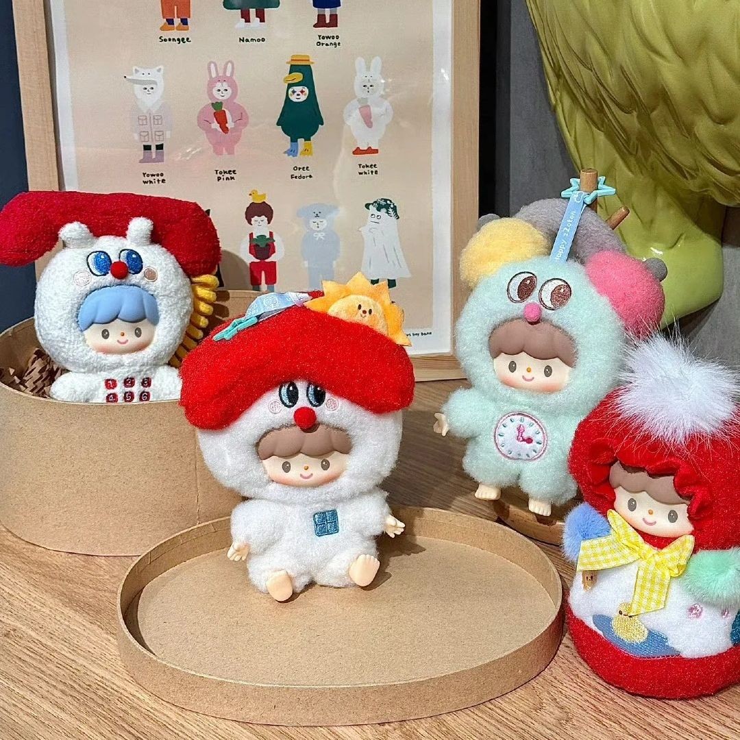 F.UN zZoton Happy Childhood Series Plush Blind Box Pedant Figure Art Toys Gift