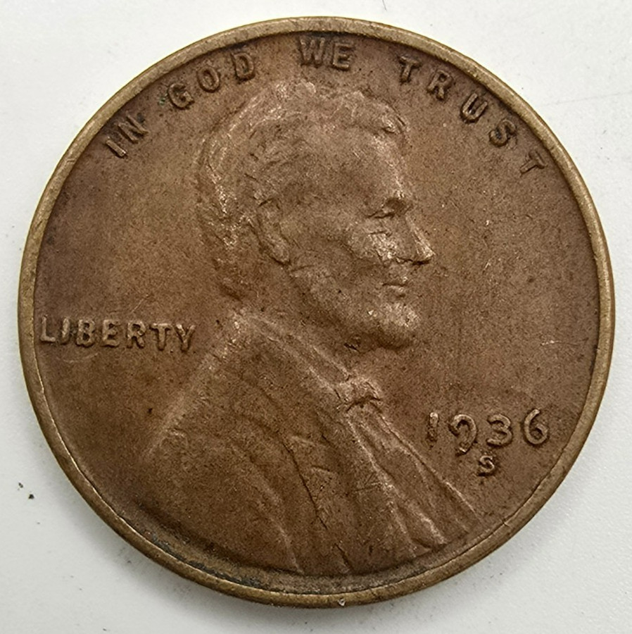 1936 S Lincoln Wheat Cent XF/AU You Grade It! Penny Type Coin EF Free Ship!