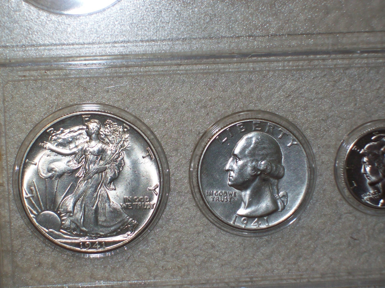 1941 D MINT SET UNCIRCULATED DENVER MINT