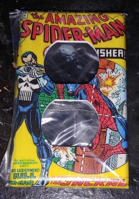 Custom Handmade Amazing Spiderman #129 - Punisher - Light Covers Various Styles