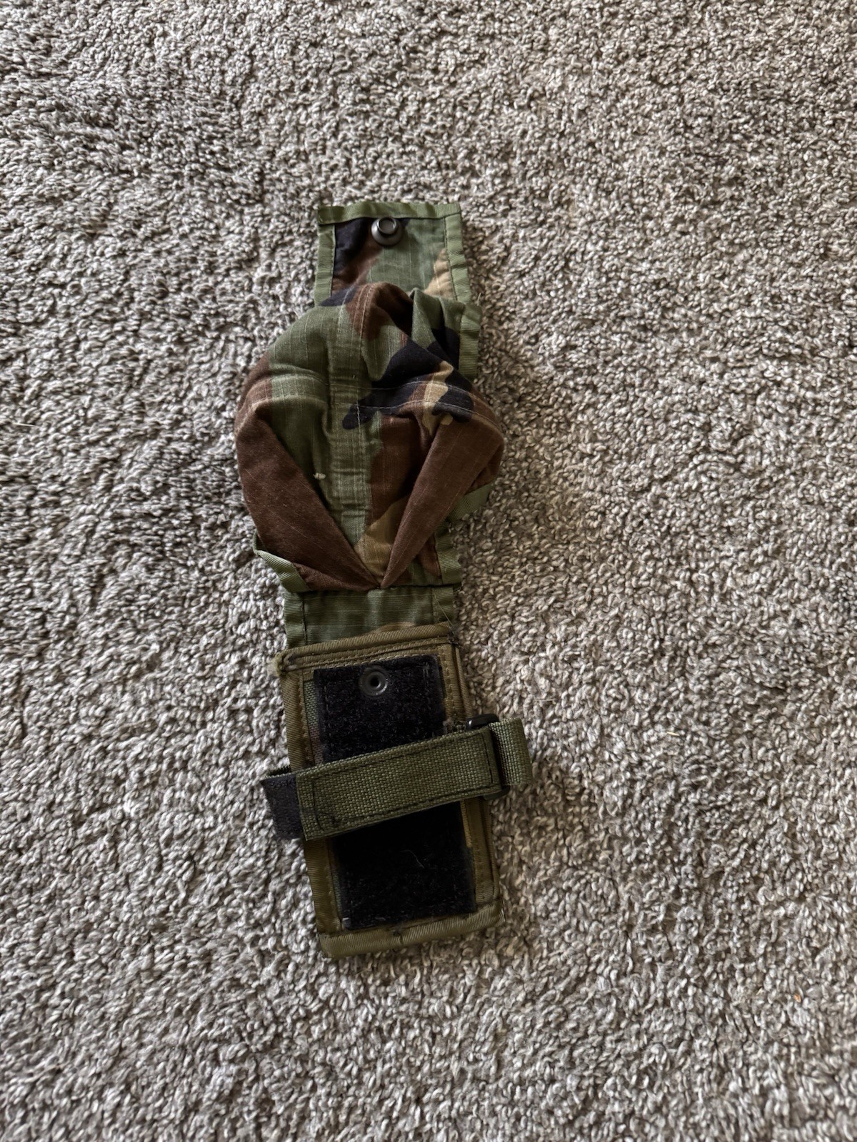 RARE OLDEN SOF Custom Rigger Pouch CAG DELTA NSW DEVGRU Surplus M81 Woodland FBI
