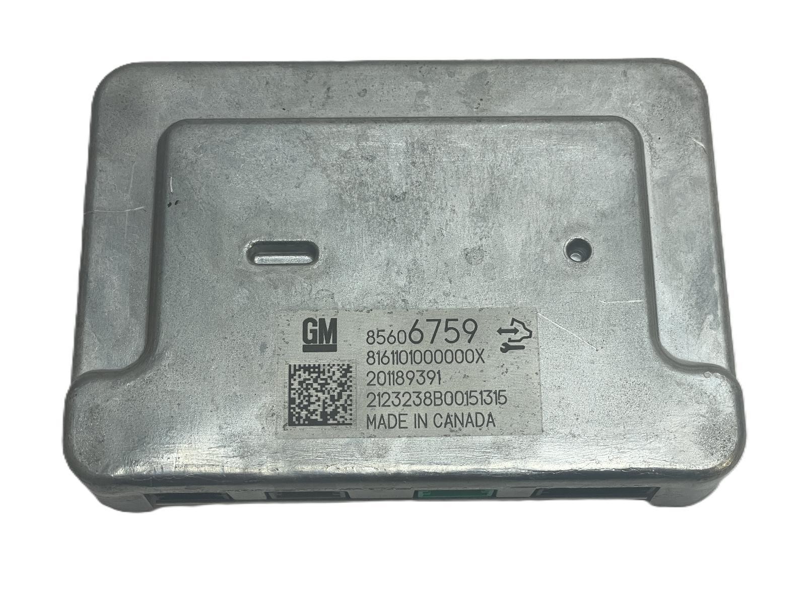 2023 GMC YUKON Digital Map Control Module OEM 85606759 Chassis Brain Box