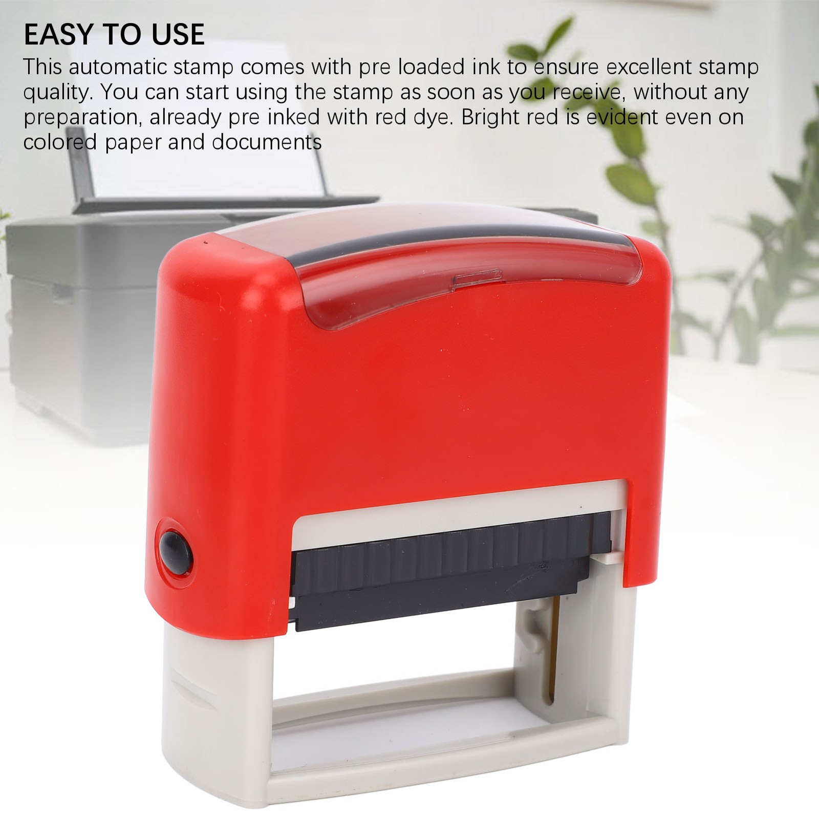 Self Inking Stamp Custom Date Number Letter Symbol Comb Automatic Press Spare