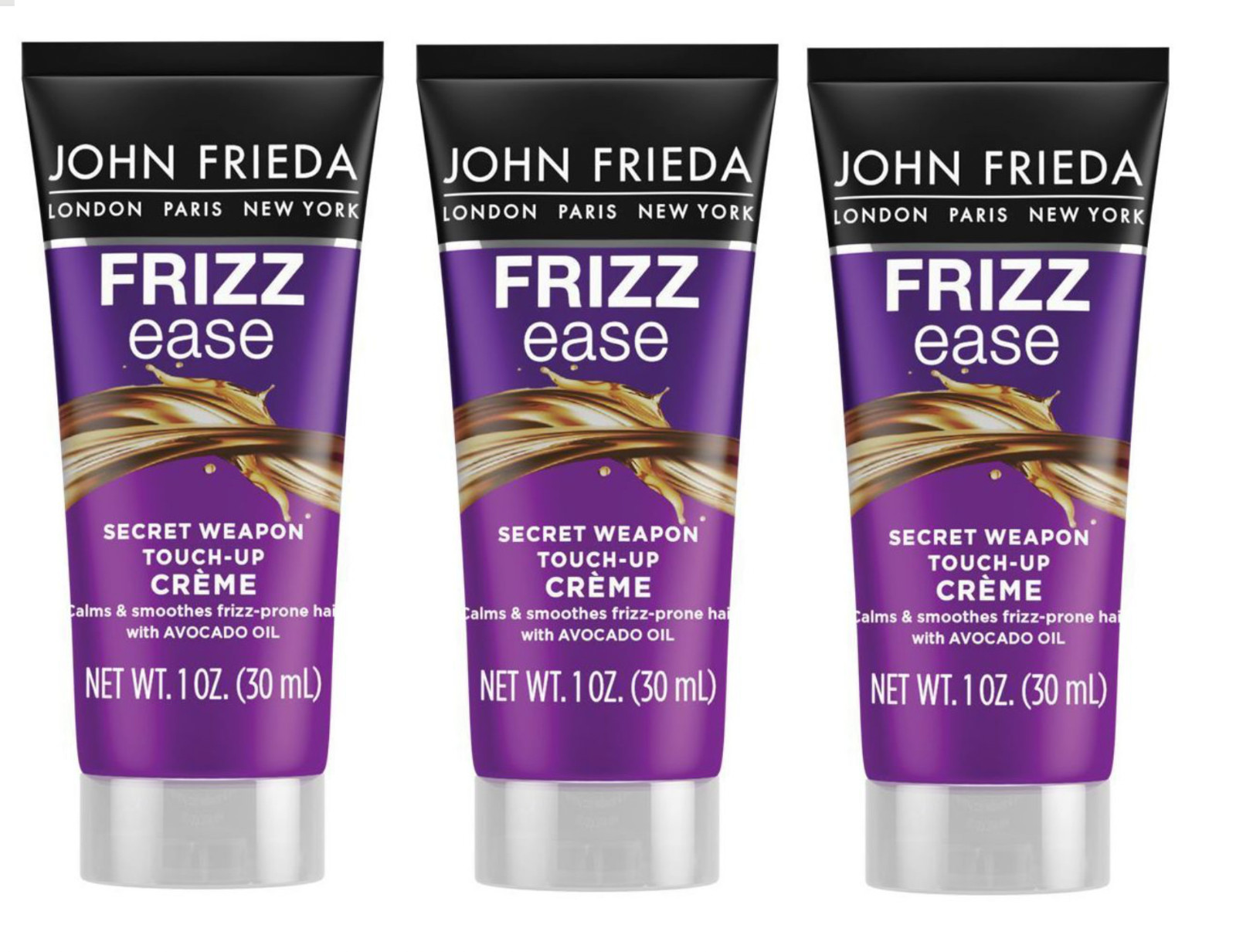 Lots of (3) John Frieda Frizz Ease Secret Weapon Touch Up Creme - 1.0 Fl Oz X 3