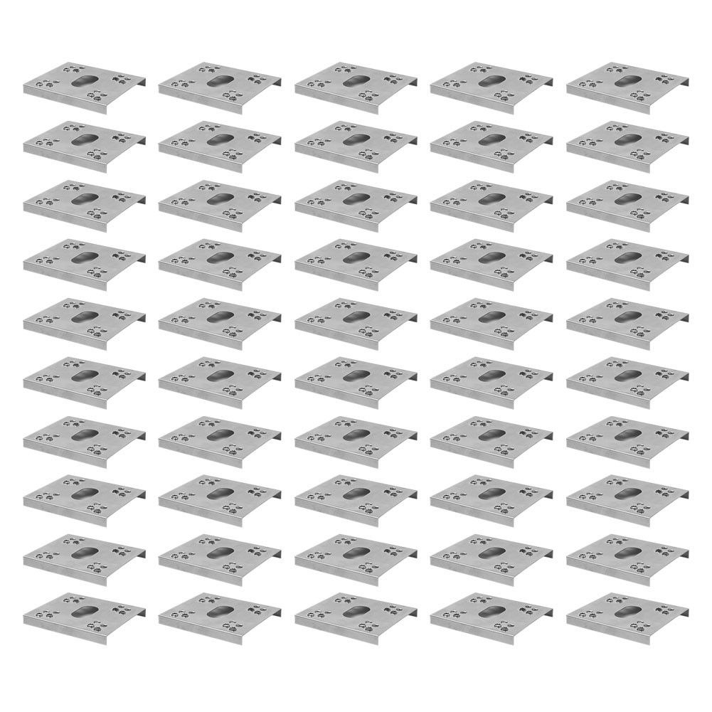 Conductive Solar Grounding Sheets 50pcs Stainless Steel for Compliance