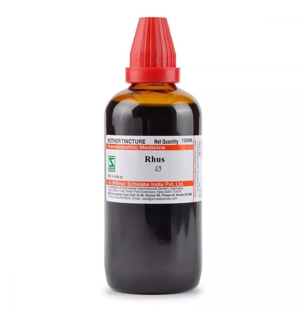 Willmar Schwabe Homeopathy Rhus Toxicodendron Mother Tincture Q (Size 30/100ml)
