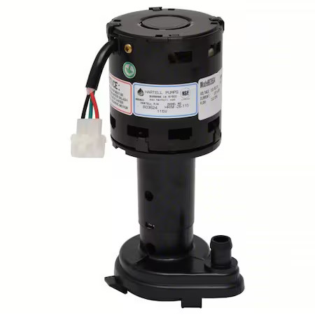 Hartell Hrim-26-115 Ice Machine Pump, Screened Intake, 1/4 Hp