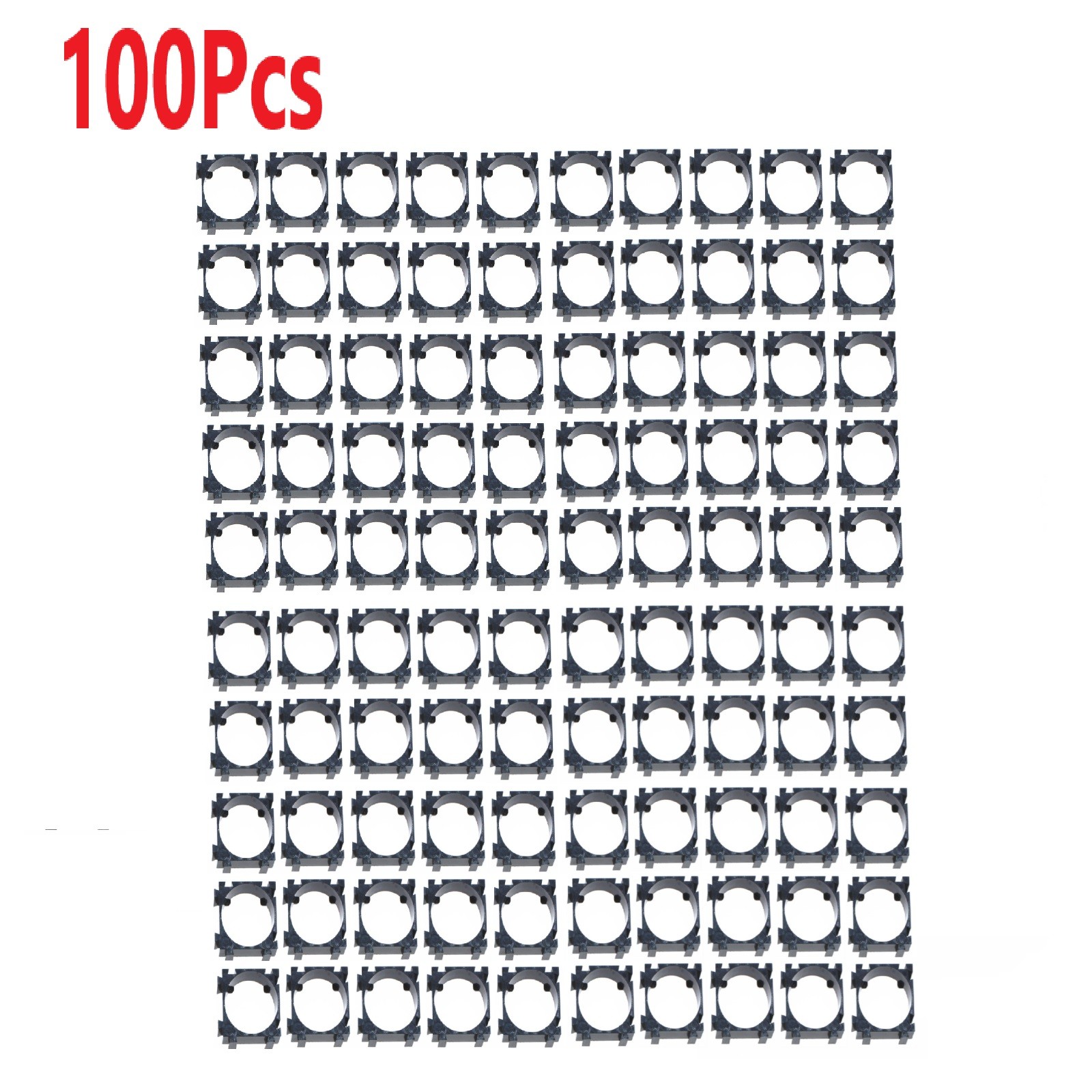 100* Battery Bracket 18650 Safety Anti Vibration Holder Bracket Lithium Battery
