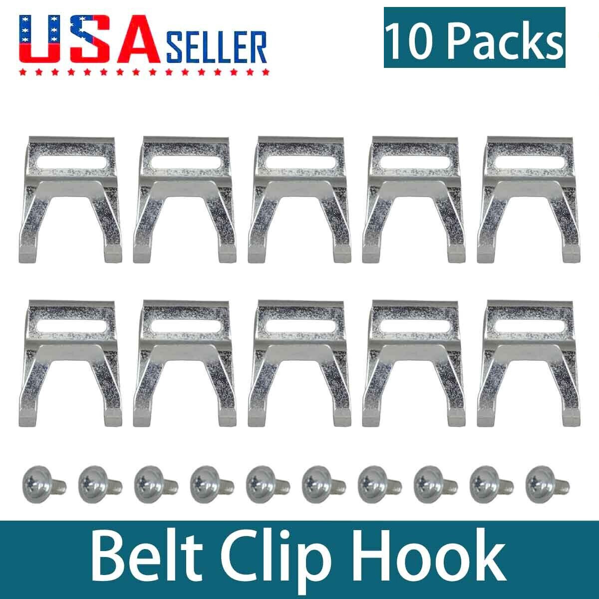 10Pcs Belt Clip Hook For BOSCH GDR18V-LI 18V LI-ION Impact Dricer Drill Tool