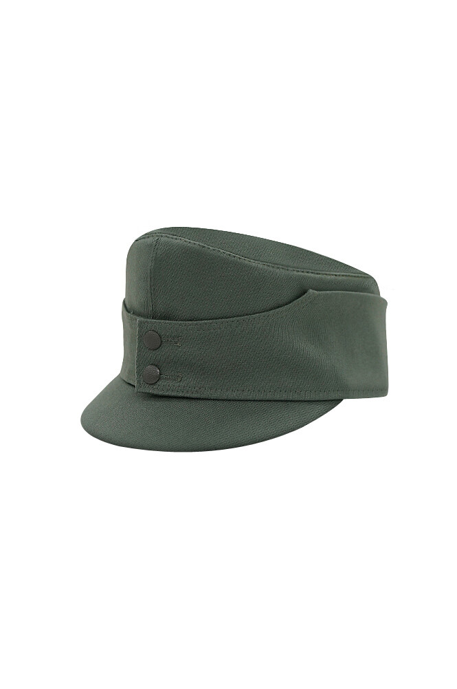 WWII German Gebirgsjager Bergmütze EM Field Grey Gabardine Field cap L