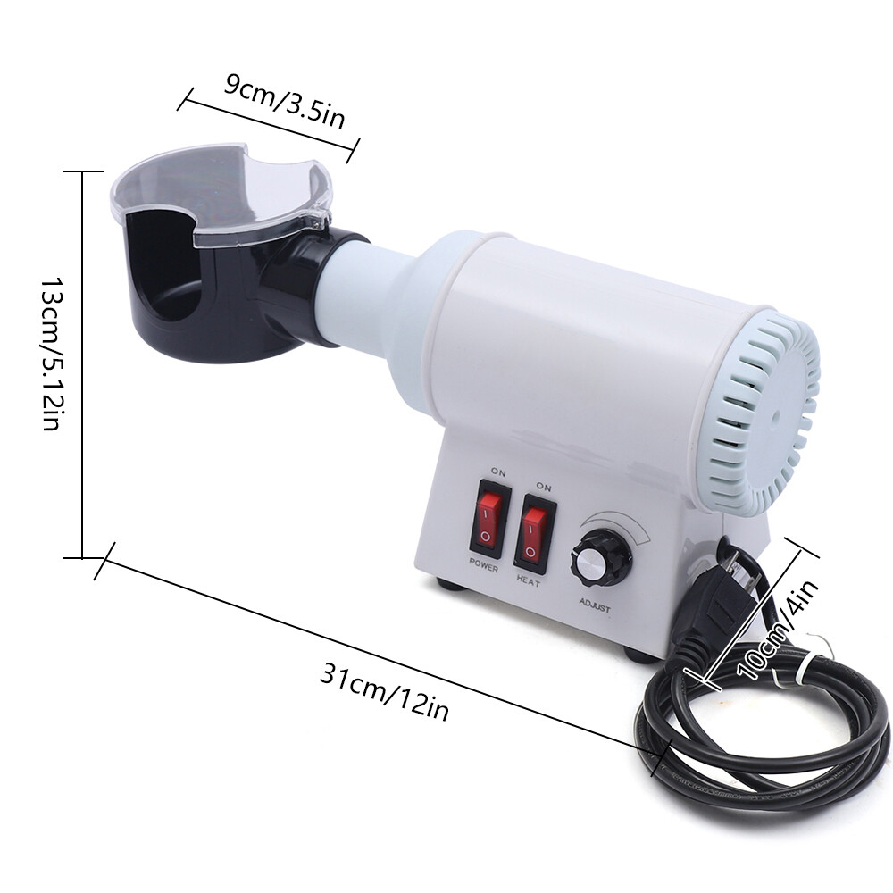 Hot Air Optical Eyeglasses Frame Warmer Frame Heater Temperature Adjustable 110V
