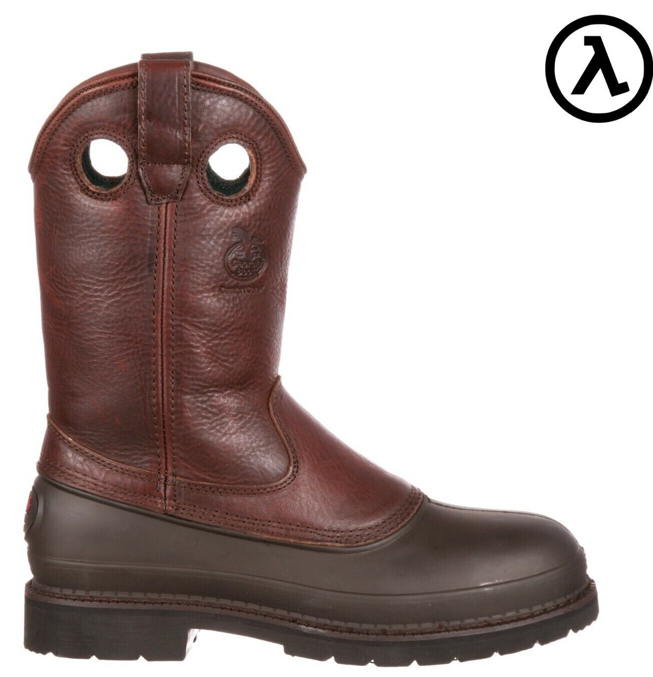 GEORGIA BOOT MUDDOG STEEL TOE WELLINGTON WORK BOOTS G5655 - ALL SIZES - NEW