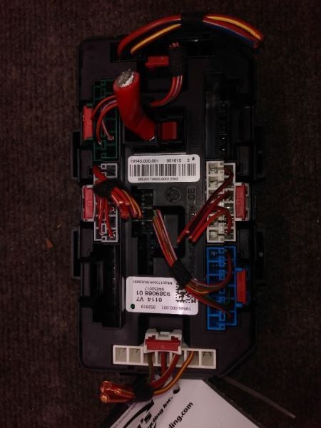 230i 2017 Fuse Box Cabin 685651